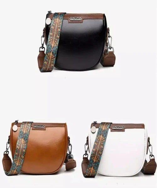 Bolsa Feminina com Alça Estampada