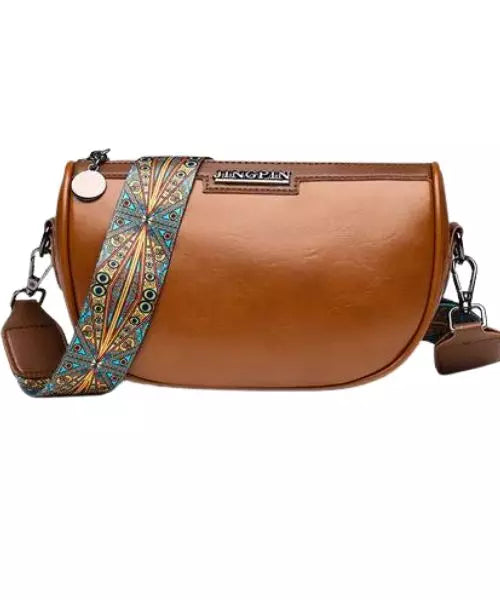 Bolsa Feminina com Alça Estampada