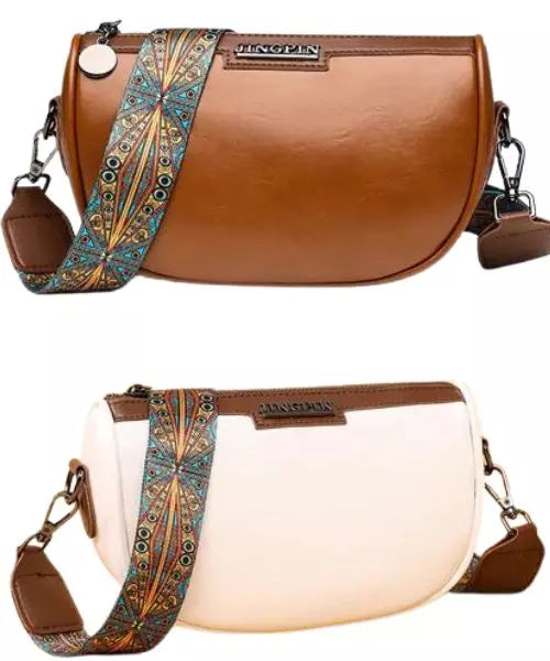 Bolsa Feminina com Alça Estampada