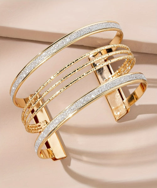 Pulseira Dourada Feminina - Luxo Vintage Único