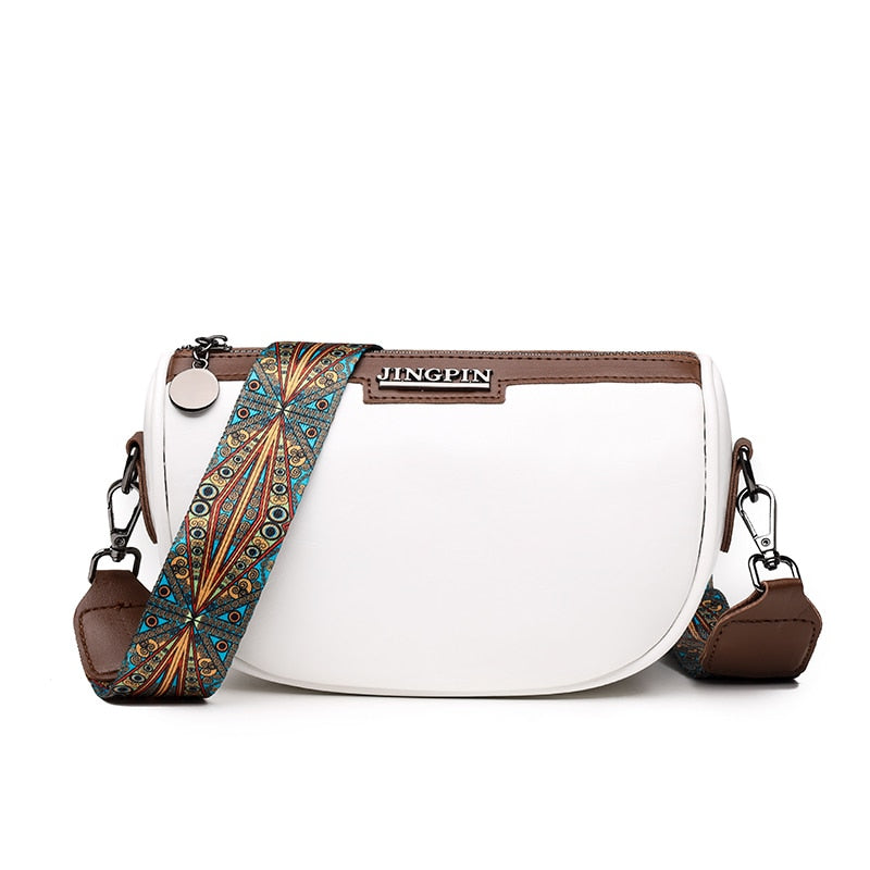 Bolsa Feminina com Alça Estampada