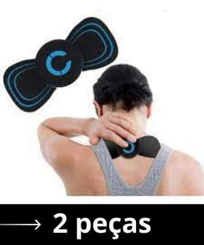 Kit Mini Massageador Estimulador Muscular Portátil 2 Unidades para Dores Musculares, Circulação, Dores no Pescoço, Dores nas Pernas