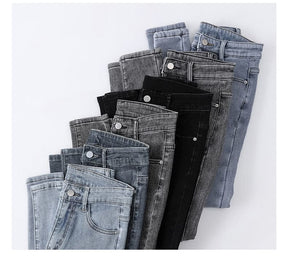 Calça Jeans Feminina de Stretch Forrada com Pelúcia