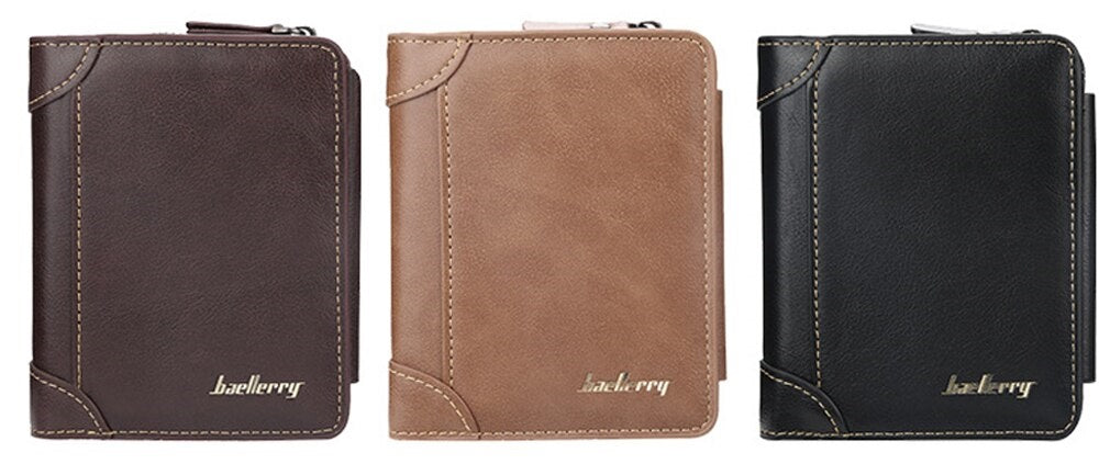 Carteira Masculina de Couro Slim