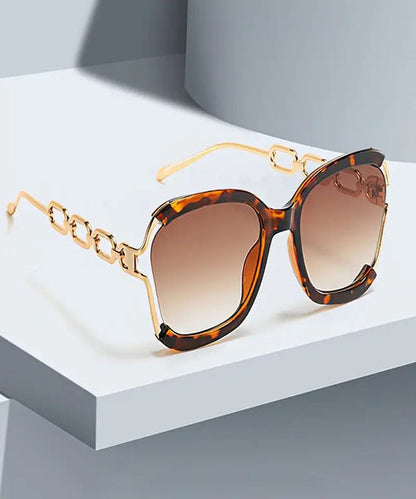 Óculos de Sol Feminino Quadrado com Lentes Degradê