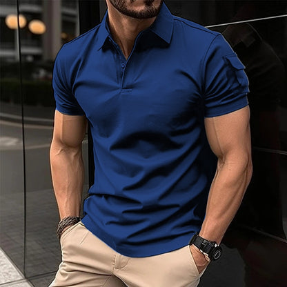 Camisa Polo Masculina  Manga Curta