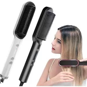 Escova Secadora e Alisadora Pro 3 em 1 , Secador, Chapinha e Modelador de Cachos Bivolt - Eu Piro - Descontos de pirar
