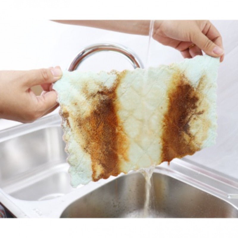 Pano Mágico de Prato de Microfibra Pano de Limpeza e Cozinha Absorvente Secagem Rápida - Eu Piro - Descontos de pirar