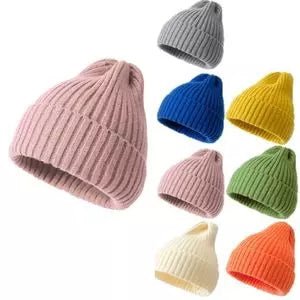 Touca Gorro de Malha em Crochê Unissex Diversas Cores para Outono e Inverno - Eu Piro - Descontos de pirar